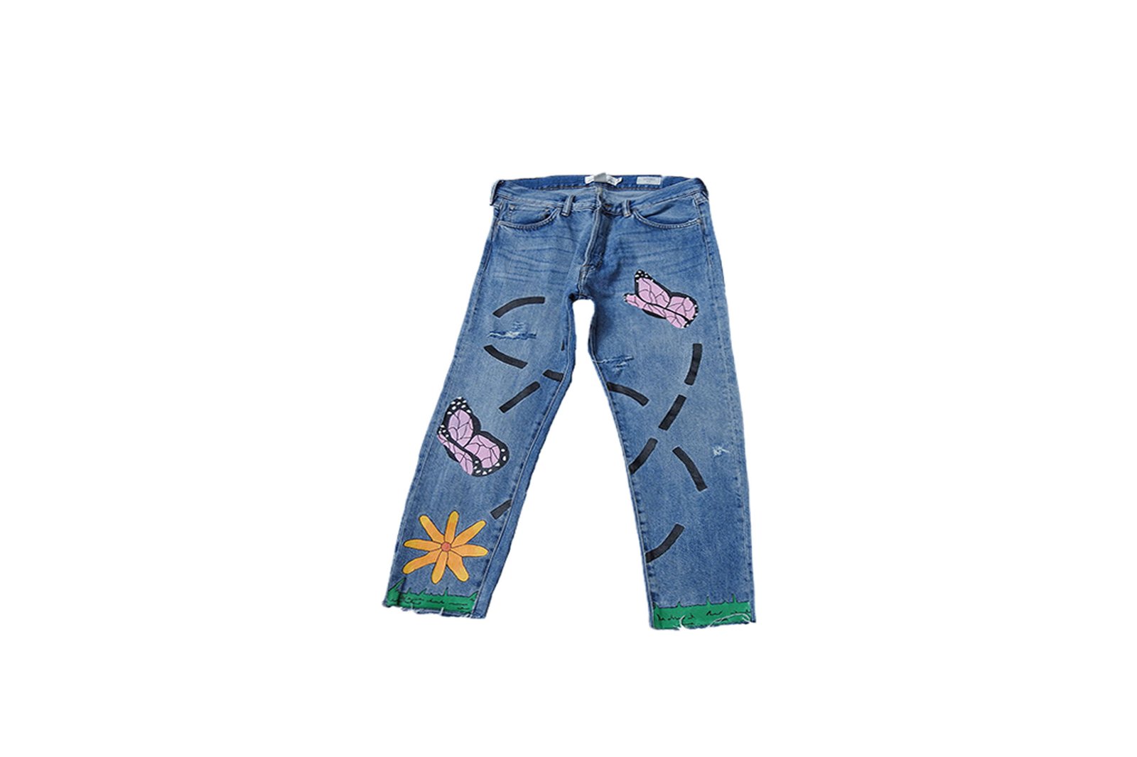 painted jeans for sale