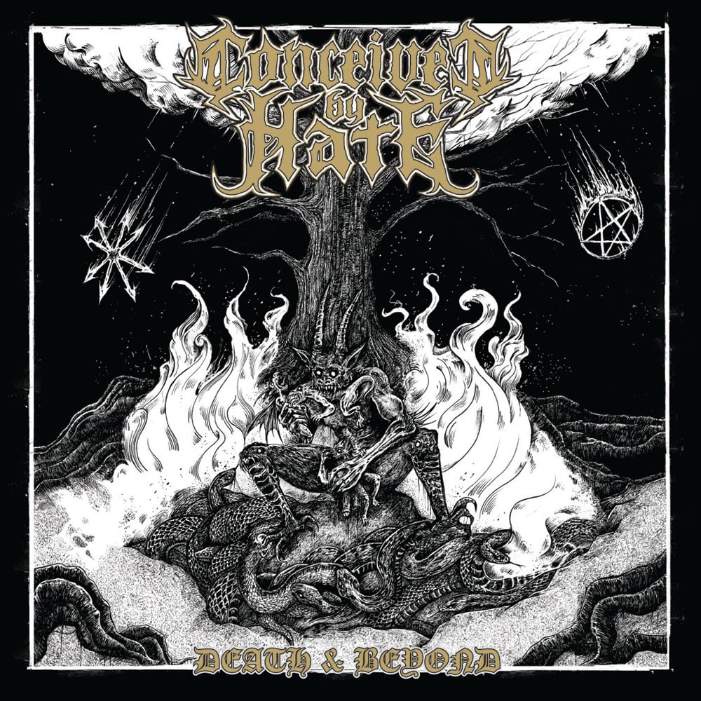 Image of CONCEIVED BY HATE "Death & Beyond" LP
