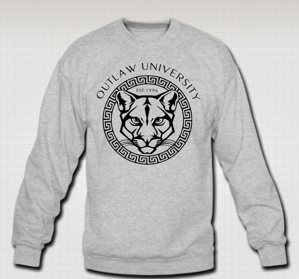 Image of OU Panther Crewneck - Comes in Black, Grey, Red, Navy Blue. CLICK HERE TO SEE ALL COLORS