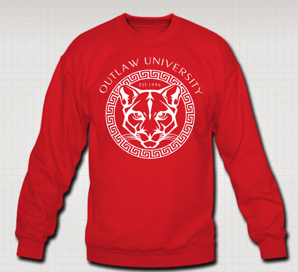Image of OU Panther Crewneck - Comes in Black, Grey, Red, Navy Blue. CLICK HERE TO SEE ALL COLORS