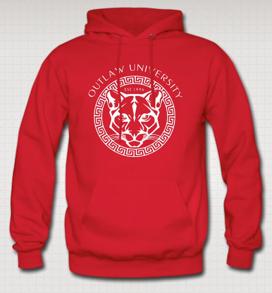 Image of OU Panther Hoodie - Comes in Red, Navy Blue, Grey, Black. CLICK HERE TO SEE ALL COLORS