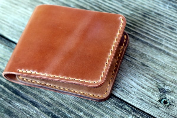 Image of Traditional Bifold Wallet in Horween Shell Cordovan