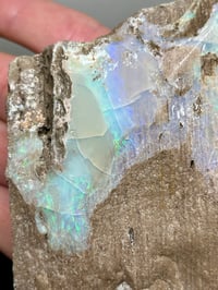 Image 12 of Andamooka Opal Painted Lady Display Piece #2831