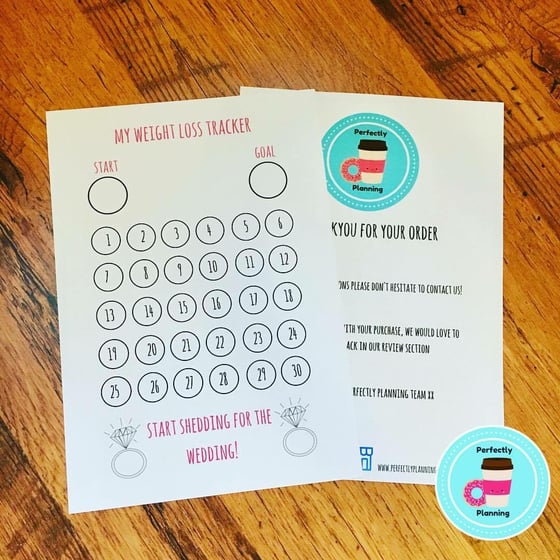 Image of Shedding for the wedding weight loss tracker
