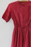 Image of SOLD Embroidery and Eyelet Birthday Dress