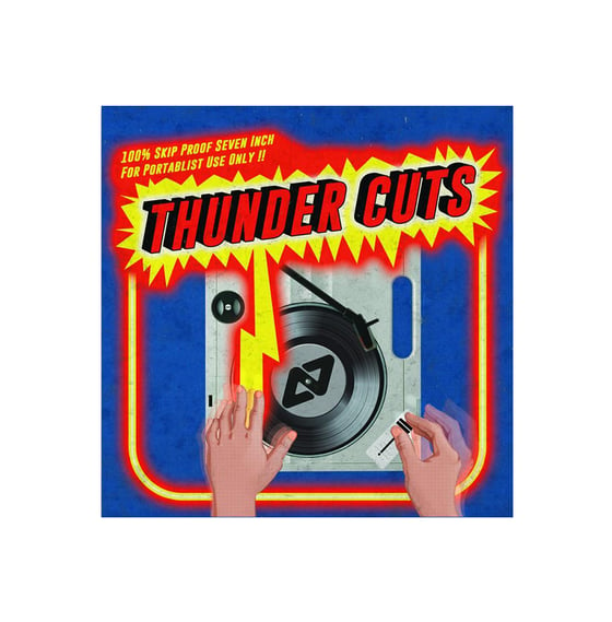 Image of Thunder Cuts - Aeon Seven (7" Blue Vinyl)