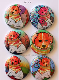Image 3 of Dog Flair buttons