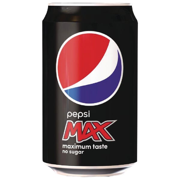 Image of Pepsi Max 330ml Cans 3 for £1
