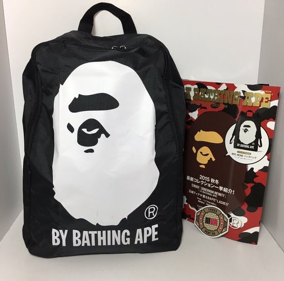 Image of 2015 Fall Winter Collection A Bathing Ape e-Mook Gift Book Bag *e-Mook Magazine Not Included*