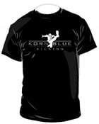 Image of Kornblue Kicking Dri-Fit Black Short Sleeve