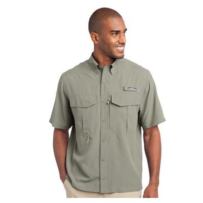 Men's Eddie Bauer® - S/S Performance Fishing Shirt. (EB602) / Corporate ...