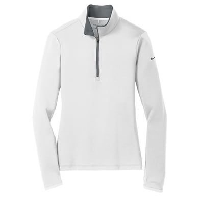 Image of Ladies Nike Golf Dri-FIT Stretch 1/2-Zip Cover-Up. (779796)