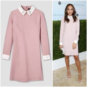 Image of Victoria Beckham for Target Pink Bunny Collard Dress