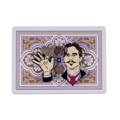 Image of Doc Holliday Spinning Cup pin set