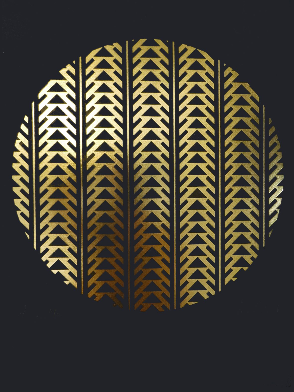 Image of 'Ascension' Limited Edition Gold foil screenprint