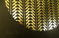 Image 3 of 'Ascension' Limited Edition Gold foil screenprint