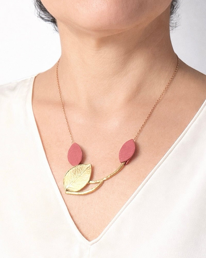 Image of Collana Leaves rametto