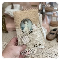 Image 1 of Vintage french lace Fabric sample's book