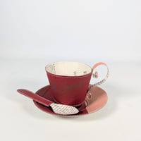 Image 4 of Jane Austen Teacup, Saucer and Spoon Sets