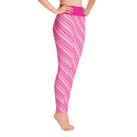 Image 2 of Alaska Pattern Yoga Pants - Wild Rose