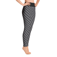 Image 2 of Alaska Pattern Yoga Pants - Slate