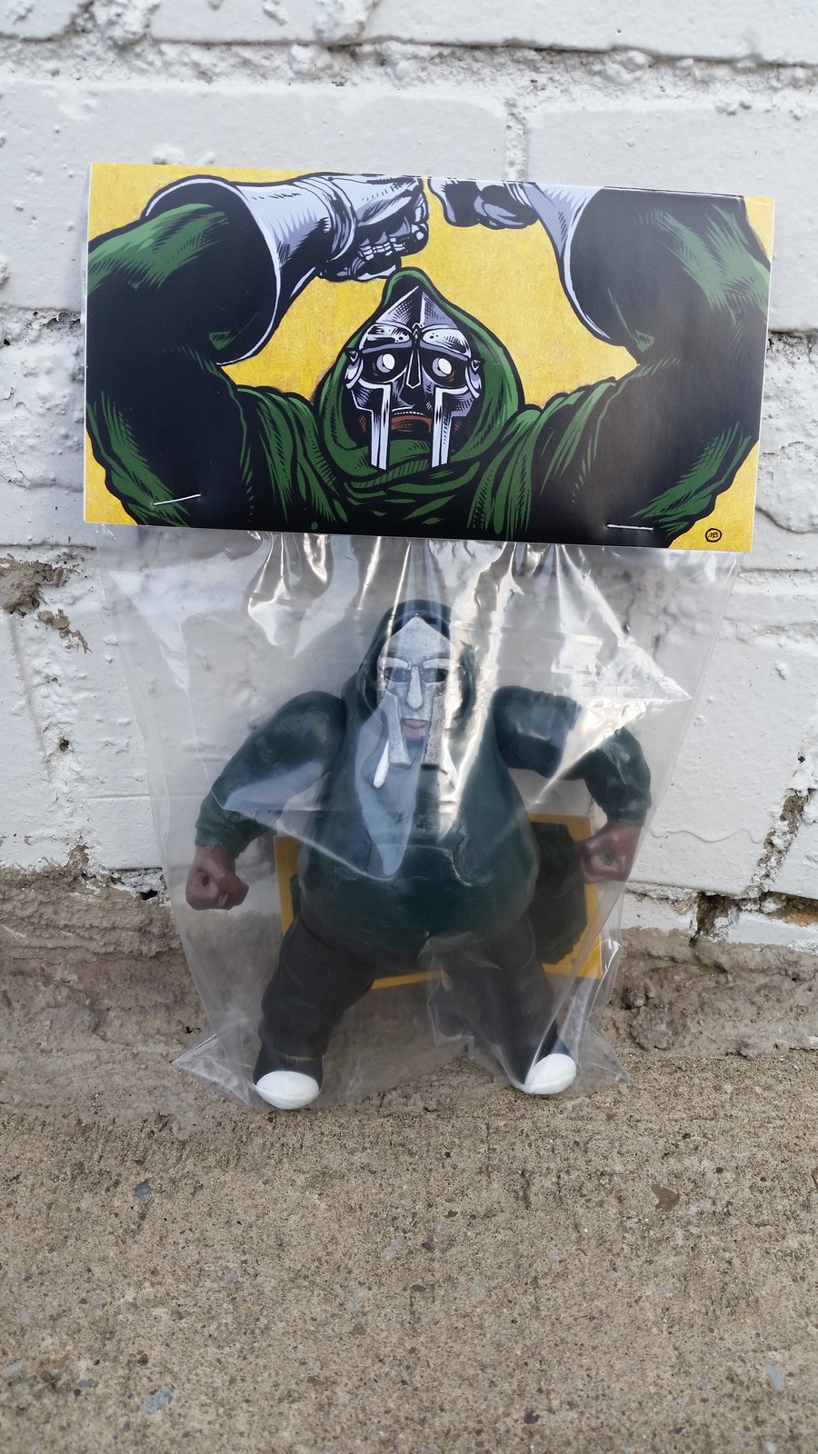 100% Unofficial MF DOOM by Life is Terrible Toys x Grimjob69