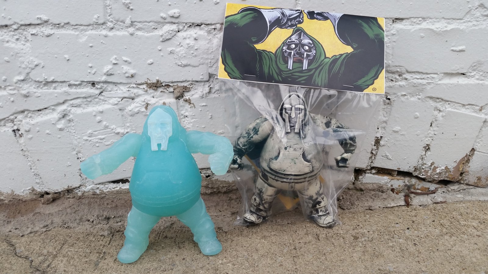 100% Unofficial MF DOOM by Life is Terrible Toys x Grimjob69