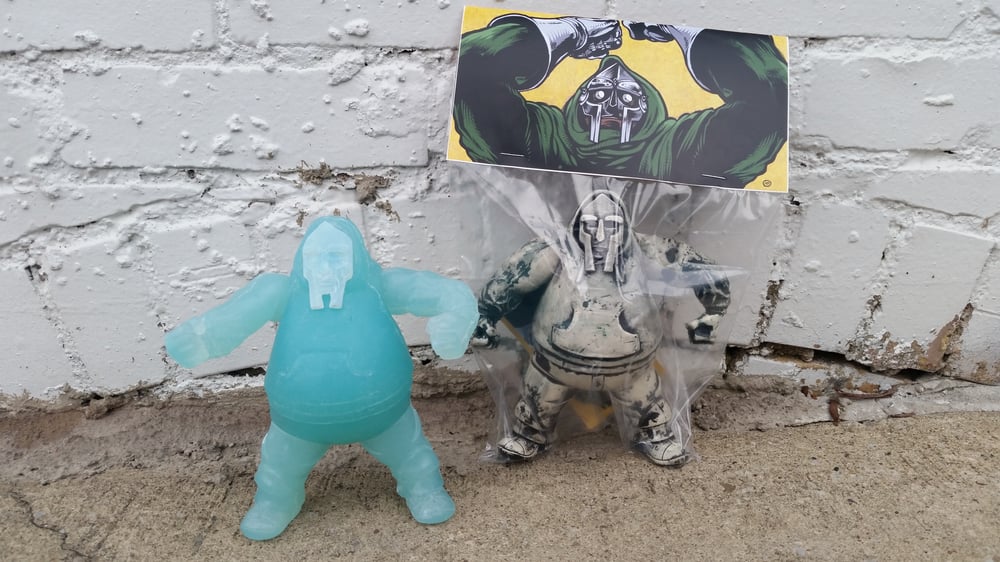 Image of 100% Unofficial MF DOOM by Life is Terrible Toys x Grimjob69