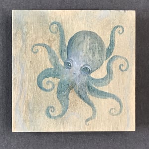 Image of Cynthia Thornton—Octopus Painting on Wood