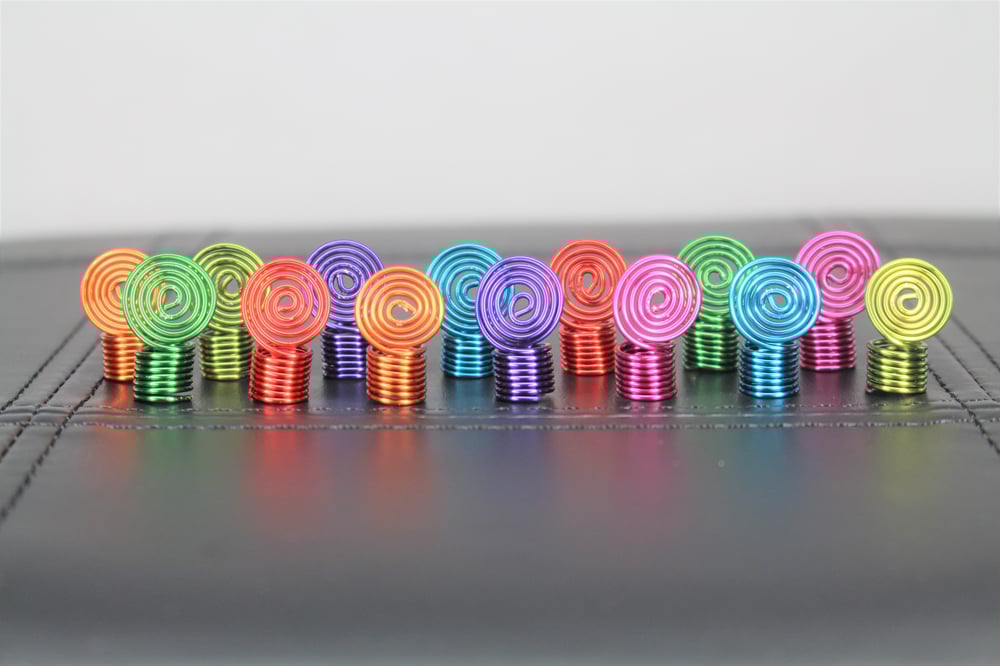 Image of 14 Pc Assorted Dread Loc Braid Jewelry