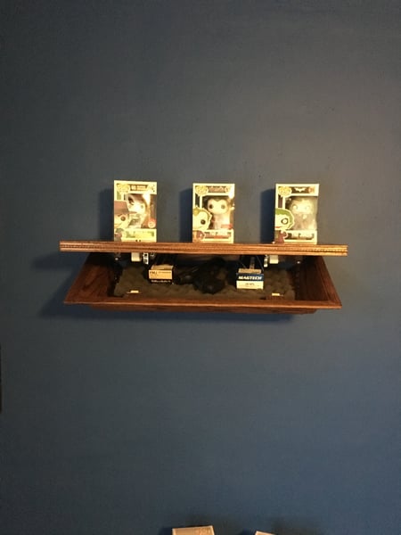 Image of Concealed shelf