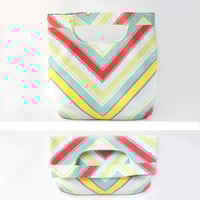 Image 1 of 2 in 1 Fold Over Clutch/Tote Bag
