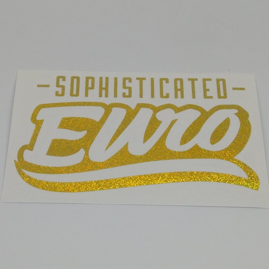 Image of Sophisticated Euro Diecut stickers 