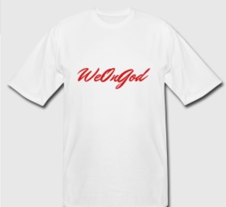 Image of We On God © - T shirt | Original Red