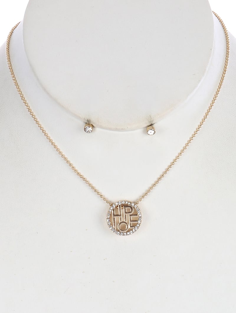Image of Circular Hope Necklace