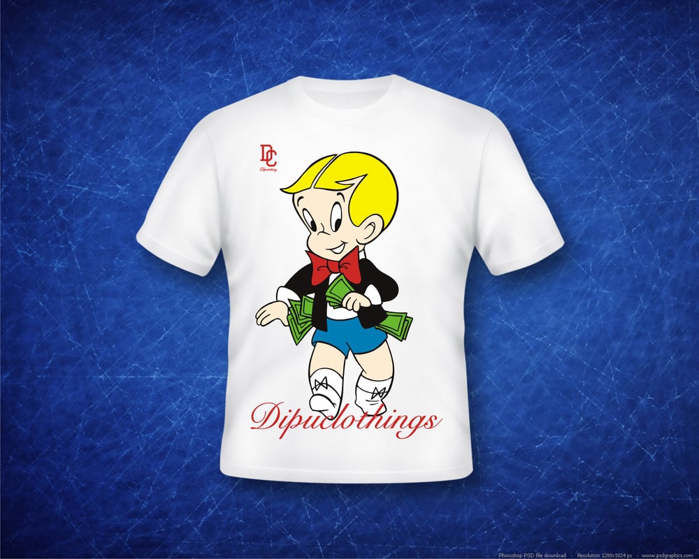 Image of Richie rich tee shirt