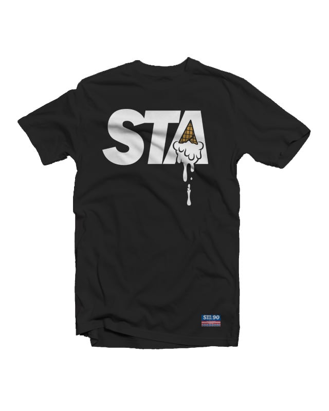 Image of STA Classic Logo Tee Black