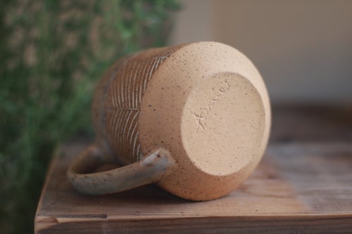 Image of Herringbone Stoneware Mug