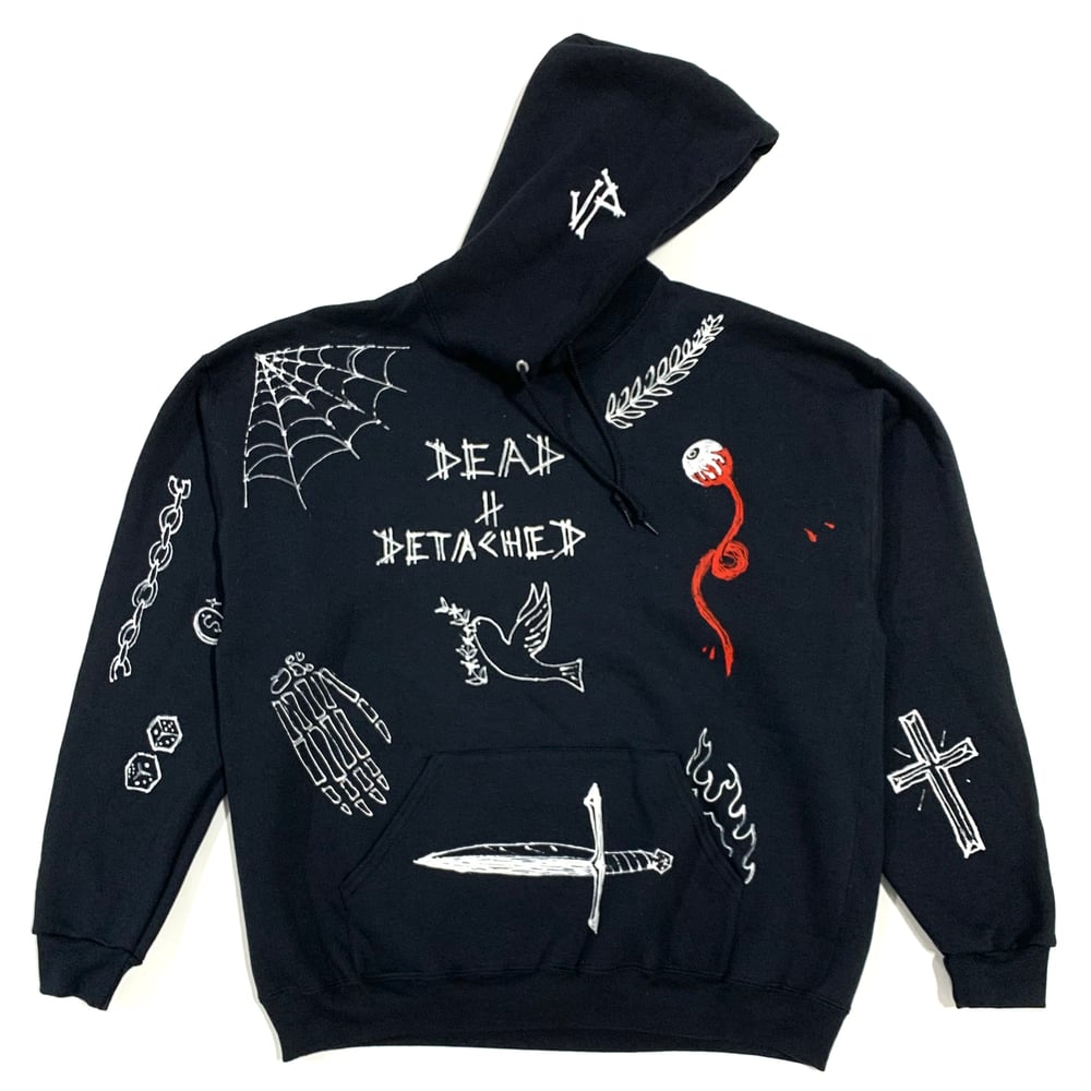 Image of Tattoo flash hoodie 