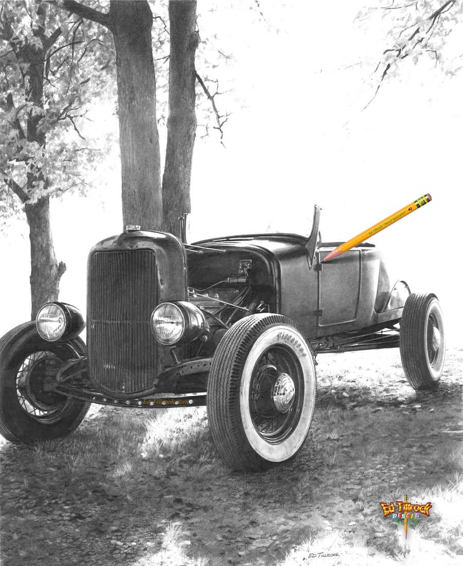 Image of "Sun T" Signed & Numbered 20x24 Giclee' Print