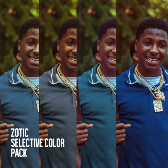 Image of Zotic Selective Color Presets (8 Pack)