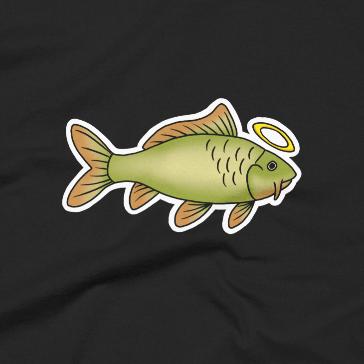 Image of Holy Carp T-Shirt - Mens