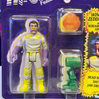 Image 2 of Kenner The Real Ghostbusters Fright Features Winston Zeddemore & Scream Roller Ghost (Carded)