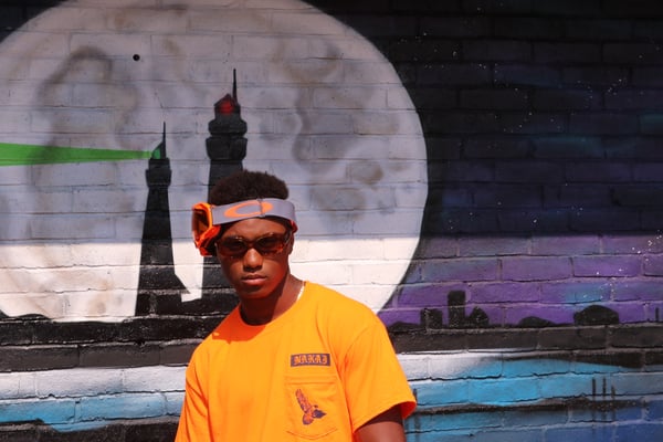 Image of Falcon Pocket Logo Tee