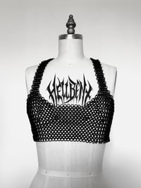 Image 4 of Hellbent Hildr Chainmaille top with stretch