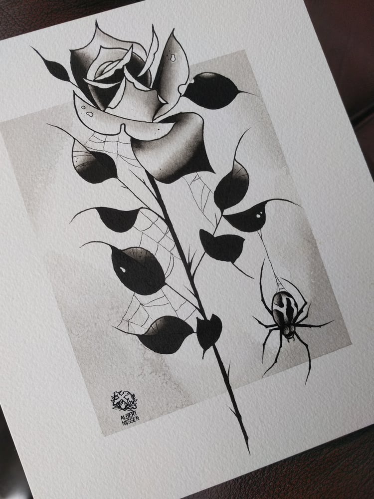 Image of A3 print: Spider