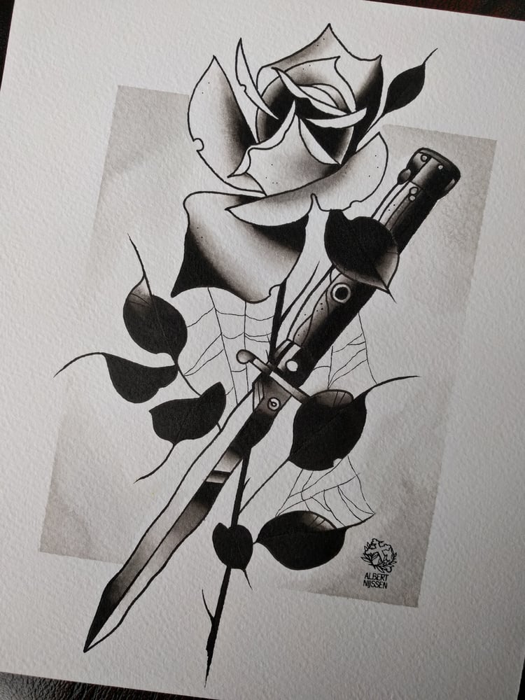 Image of A3 print: stilleto