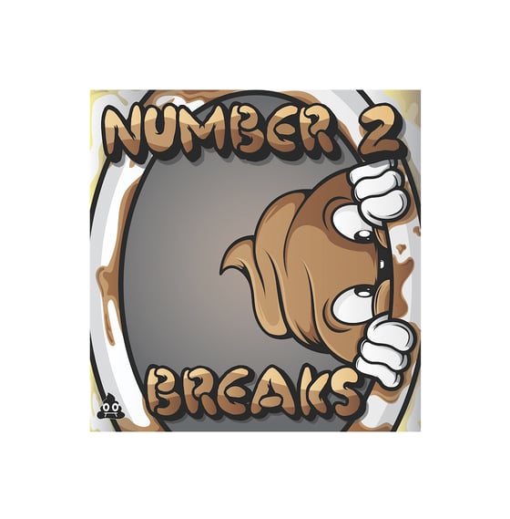Image of Skratch Poop - Number 2 Breaks (white 7" vinyl)