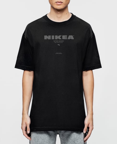 Image of Nikea™ 3M REFLECTIVE Tshirt | BLACK