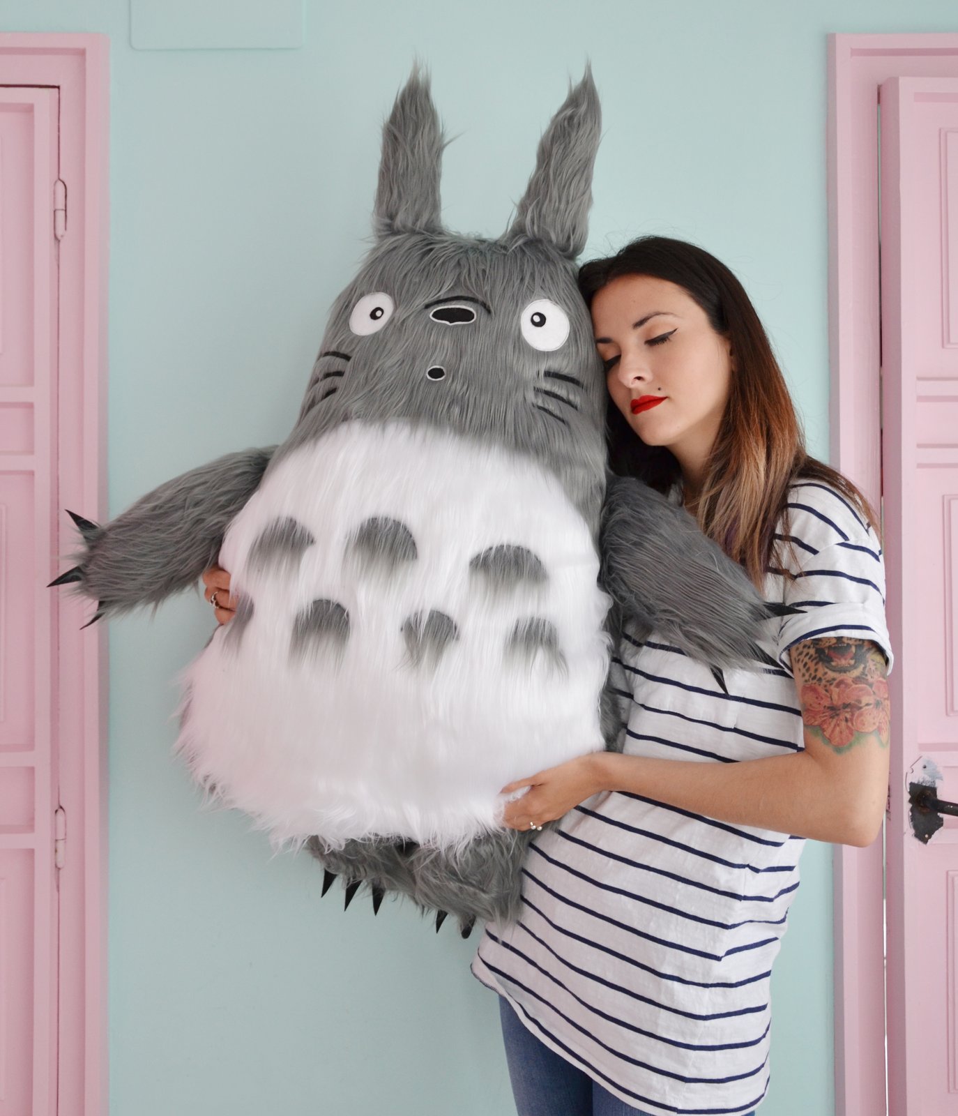 totoro cuddly toy